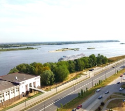 Квартира в Апартаменты на Волжская набережная 19