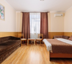 Стандарт  с двуспальной кроватью и видом на море до 5 гостей в Дельфин парк