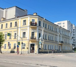 Апартаменты c 1 комнатой с красивым видом из окна в Апартаменты Студия на Ленинградском