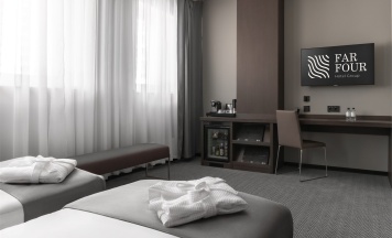 Бизнес  с 2 односпальными кроватями в Farfour Inn&Suite
