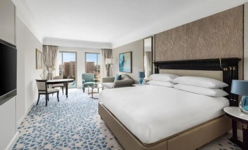 Двухместный номер Ergonomic Flex Space Premium с видом на город (двуспальная кровать) в Отель InterContinental Cairo Citystars by IHG