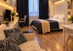 Апартаменты Апартаменты Sky Club Apartments Сколково в Новоивановском