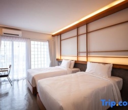 Двухместный номер Standard 2 отдельные кровати в Laekhon Nonbai Hotel