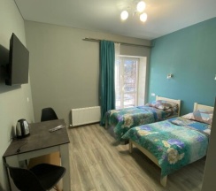 Двухместный Стандартный номер с 2 односпальными кроватями в Бархат