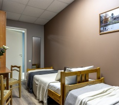 Стандартный номер с общей ванной комнатой в Номера в Гатчине