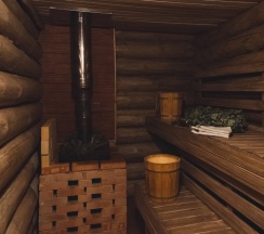 Вилла с красивым видом из окна в Хвоя