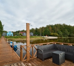 Коттедж с террасой в Ялкала