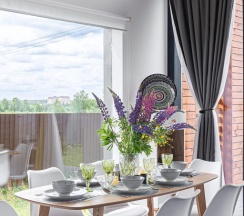 Апартаменты с 3 комнатами с балконом в Barns Village