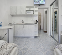 Двухместные апартаменты 1 с видом на внутренний двор 2 отдельные кровати в Exclusive Hotel&Apartments