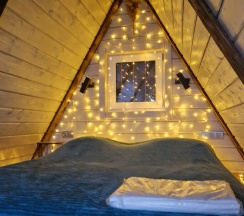 Домик № 2 (бирюзовый) в Айда relax