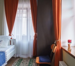 2-х местный номер с двумя раздельными кроватями в Кристал