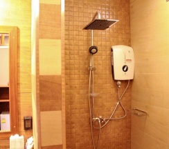 Номер Air-Con семейный рядом с пляжем в Kaibae Beach Resort