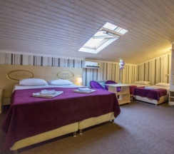 Семейный мансардный номер в Galla