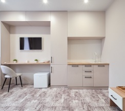 Двухкомнатный номер люкс в Nogaev Hotel