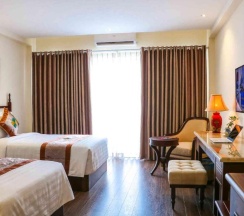 Двухместный номер Deluxe 2 отдельные кровати в Tran Vien Dong Hotel