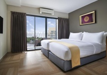 Двухместный люкс c 1 комнатой 2 отдельные кровати в Chiva Bangkok Hotel (SHA Extra Plus)