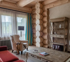 Номер люкс с 1 двуспальной кроватью в Cosmos Collection Altay Resort