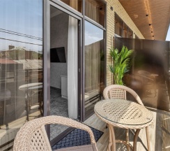 Стандарт с двуспальной кроватью в Отель на Горького