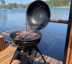 Хаусбот "Сила Вуоксы" + Плавучая беседка-барбекю (от 2-х ночей) в Гостевой дом