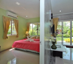 Бунгало Deluxe с видом на сад в Maikhao Home Garden Bungalow