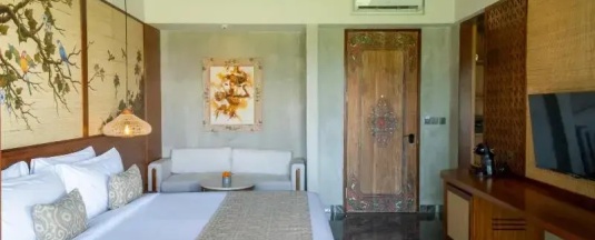 Двухместный номер Deluxe с балконом двуспальная кровать в Emana Akatara