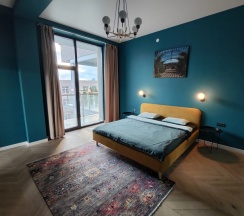 Апартаменты Superior с 3 комнатами с балконом в Апарт-отель Residence Graphite