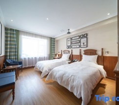 Двухместный номер Standard 2 отдельные кровати в Yake Town Holiday Hotel (Dehui Branch)