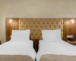 Двухместная студия (Корпус 1) 2 отдельные кровати в Кубань