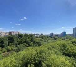 Двухместные апартаменты с балконом (двуспальная кровать) в Апартаменты с видом на пруд