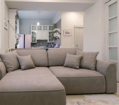 Апартаменты Comfort с 2 комнатами с красивым видом из окна в Апартаменты с Камином на Набережной Прованс