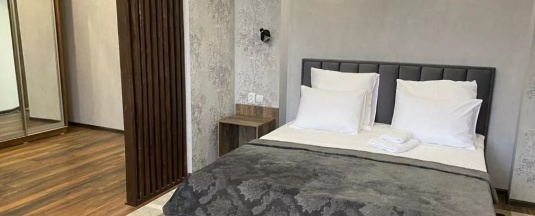 Номер студия с 1 двуспальной кроватью в Солнечный ветер