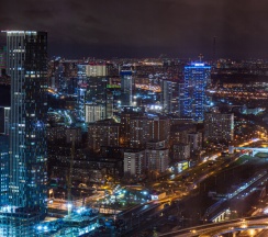 Однокомнатный Люкс 37 этаж 57 м² ЖК «Neva Towers» в InPremium Москва-Сити
