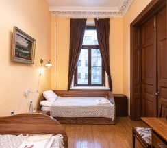 Двухместный номер Комфорт с 2 односпальными кроватями и балконом в Inn 6 line