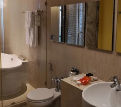 Двухместный люкс Corner двуспальная кровать в Отель The Zign Hotel