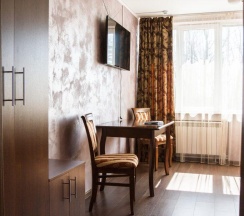 Номер стандарт с 1 двуспальной кроватью в Уют