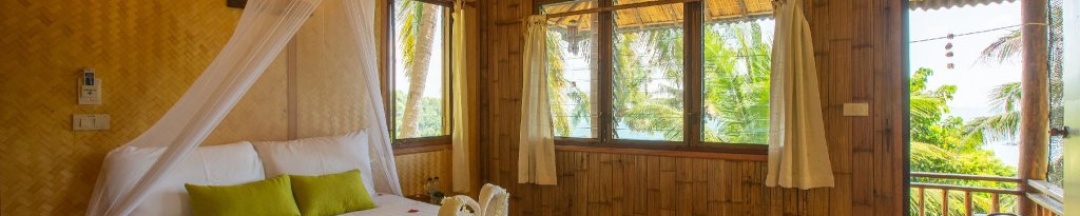 Двухместный номер Standard с видом на море двуспальная кровать в Railay Garden View Resort