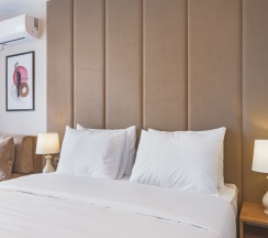 Трехместный номер с видом на город в Kinney hotel sea view