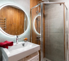 Студия Comfort в Апартаменты в Нoвоpоccийcкe c Дизaйнерcким Рeмoнтoм