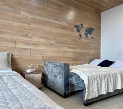 Студия до 4-х гостей (объект №221). Высотка в районе ЖД Вокзала в Атмосфера Сна