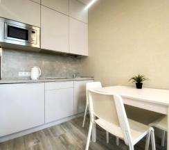 Студия Комфорт с балконом и видом на парк Дендрарий Метрополь (48) в Метрополь рэнт-апарт