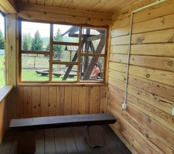 Комната эконом с 1 двуспальной кроватью в Оазис