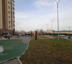 Двухместные апартаменты c 1 комнатой с балконом (двуспальная кровать) в Квартира Однокомнатная