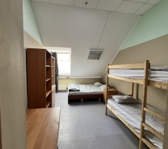 Четырёхместный номер Standard с красивым видом из окна в Близко