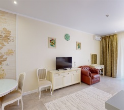 Апартаменты- Студио с балконом для троих в Лиенталь