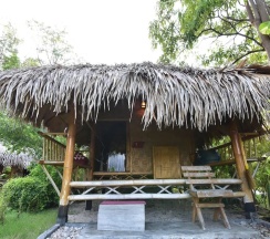 Двухместное бунгало рядом с пляжем двуспальная кровать в Satun Dive Resort