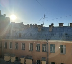 Двухместный стандарт с двуспальной кроватью (DBL) на 5 этаже в Boho Centr Nevsky 140 Hotel