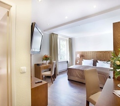 Одноместный номер Comfort односпальная кровать в Hotel Domicil Hamburg by Golden Tulip