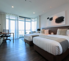 Двухместный номер Standard 2 отдельные кровати в Civic Horizon Hotel & Residence