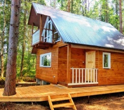 Дом у озера в Black fox