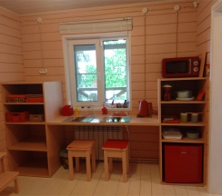 Красный домик в Зобовские дачи